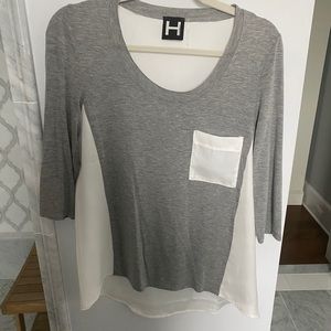 3/4 Sleeve Silk/Cotton Shirt